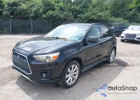 2014 Mitsubishi Outlander Sport Se из США, поврежденный, VIN 4A4AR4AU2EE017534